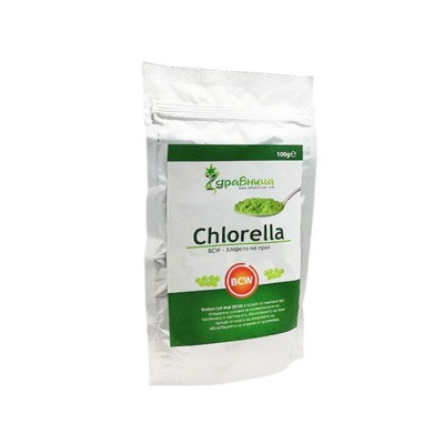 ЗДРАВНИЦА ХЛОРЕЛА BCW прах 100 гр. / ZDRAVNITSA CHLORELLA POWDER BCW