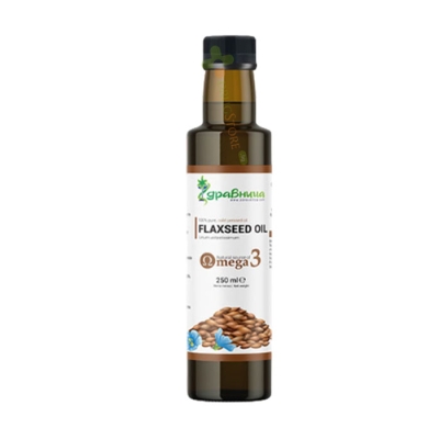 ЗДРАВНИЦА ЛЕНЕНО МАСЛО 250 мл / ZDRAVNITZA FLAXSEED OIL 