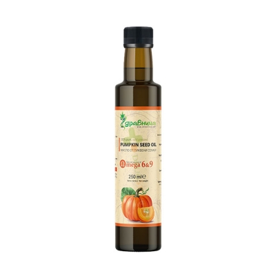 ЗДРАВНИЦА ТИКВЕНО МАСЛО 250 мл / ZDRAVNITZA PUMPKIN SEED OIL