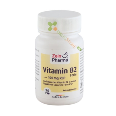 ЗЕИН ФАРМА ВИТАМИН B2 капсули 90 броя / ZEIN PHARMA VITAMIN B2