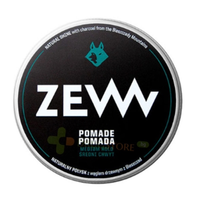 ЗЕВ ПОМАДА ЗА КОСА С АКТИВЕН ВЪГЛЕН 50 мл / ZEW CHARCOAL MIRACE POMADE