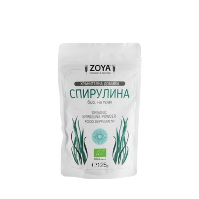 ЗОЯ БИО СПИРУЛИНА прах 125 г / ZOYA SPIRULINA