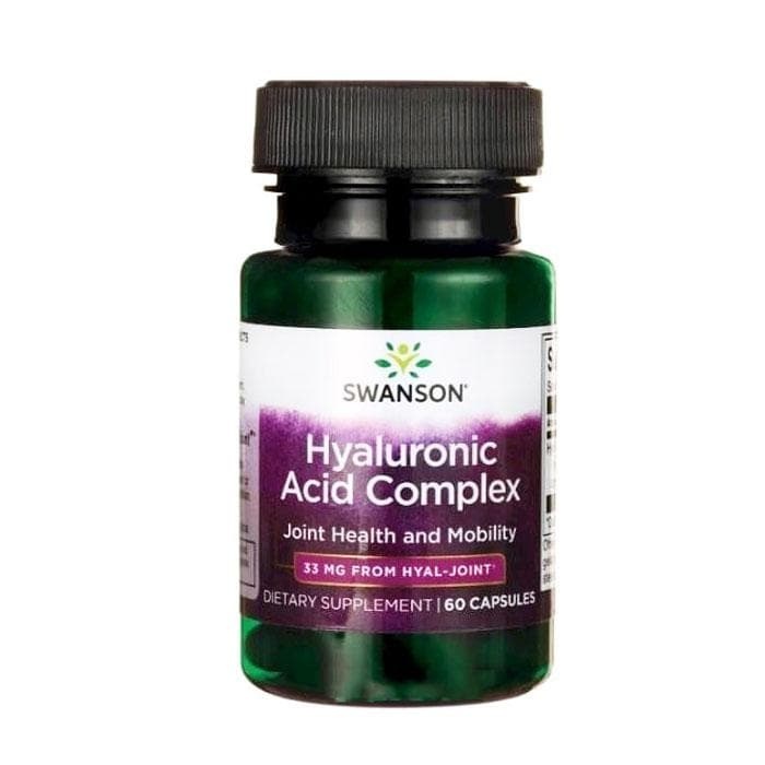 СУОНСЪН ХИАЛУРОНОВА КИСЕЛИНА 60 броя / SWANSON HYAL-JOINT HYALURONIC ACID COMPLEX