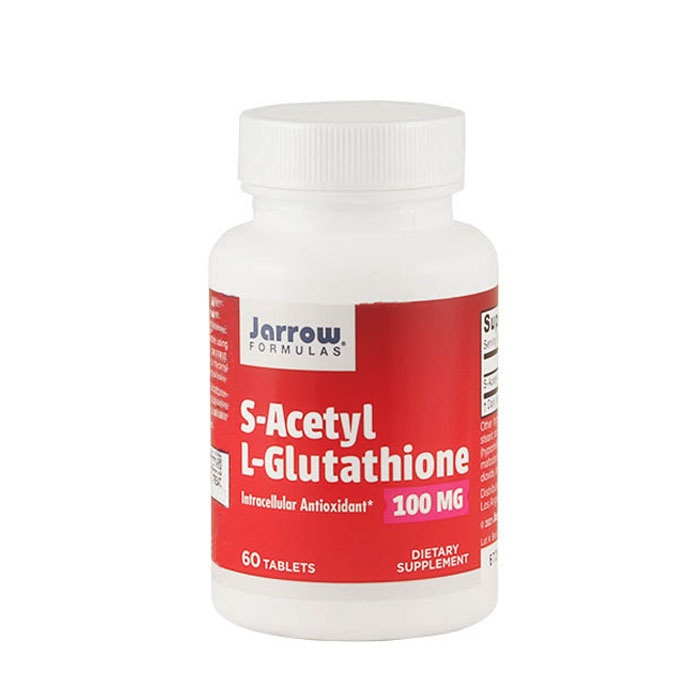 S-АЦЕТИЛ И L-ГЛУТАТИОН таблетки 100 мг 60 броя / JARROW FORMULAS S - ACETYL L - GLUTATIONE
