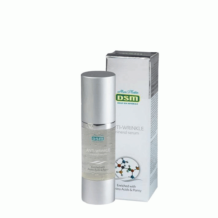 СЕРУМ ПРОТИВ БРЪЧКИ С МИНЕРАЛИ ОТ МЪРТВО МОРЕ 30 мл. / MON PLATIN ANTI - WRINKLE SERUM WITH DEAD SEA MINERALS
