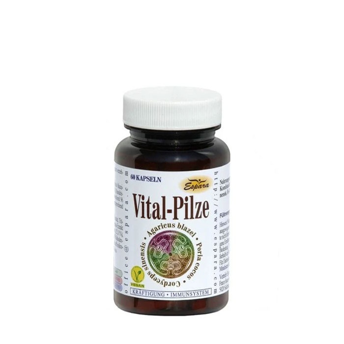 ВИТАЛНИ ГЪБИ капсули 60 броя / ESPARA VITAL - PILZE