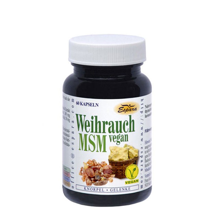 МСМ + ТАМЯН капсули 60 броя / ESPARA MCM + BOSWELIA EXTRACT