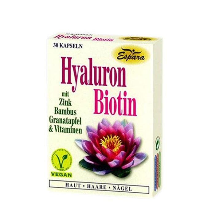 ХИАЛУРОН + БИОТИН капсули 30 броя / ESPARA HYALURON + BIOTIN