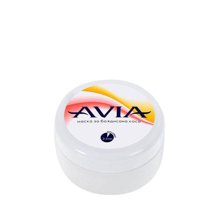 ПОДХРАНВАЩА МАСКА ЗА БОЯДИСАНА КОСА С МАСЛО ОТ ЖОЖОБА 250 мл. / AVIA MASK FOR THE COLORED HAIR WITH JOJOBA OIL