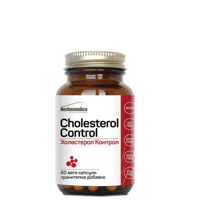 ХОЛЕСТЕРОЛ КОНТРОЛ капсули 60 броя / CHOLESTEROL CONTROL