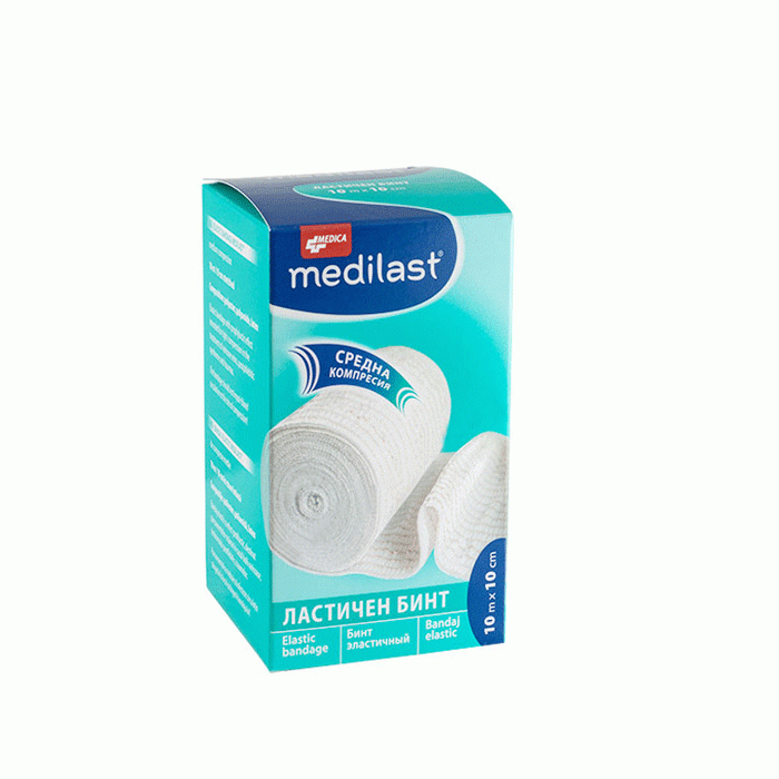 ЛАСТИЧЕН БИНТ 10 м. х 10 см. / MEDICA ELASTIC BANDAGES