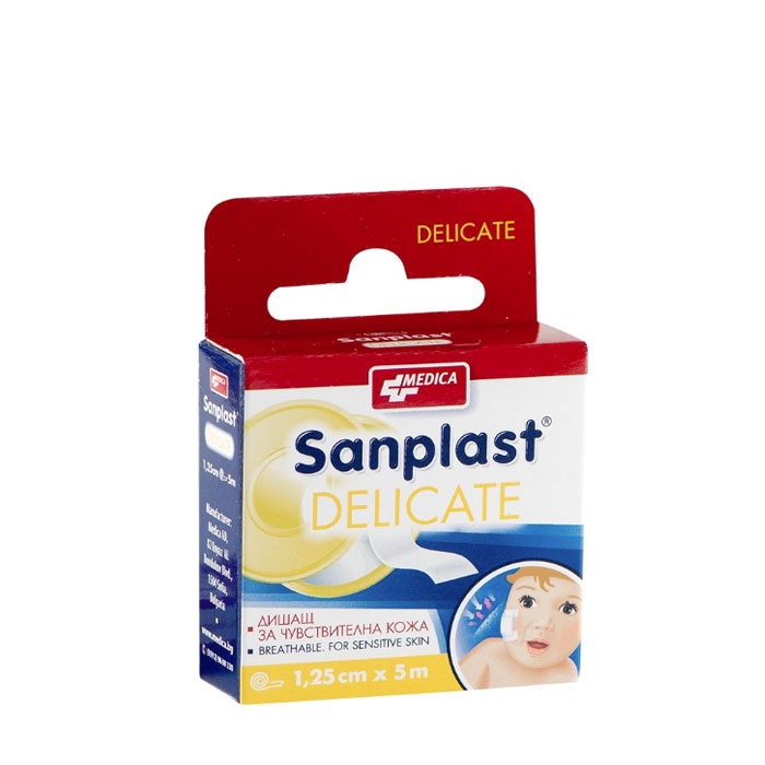 САНПЛАСТ ДЕЛИКАТ 1.25 см. x 5 м. / SANPLAST DELICATE