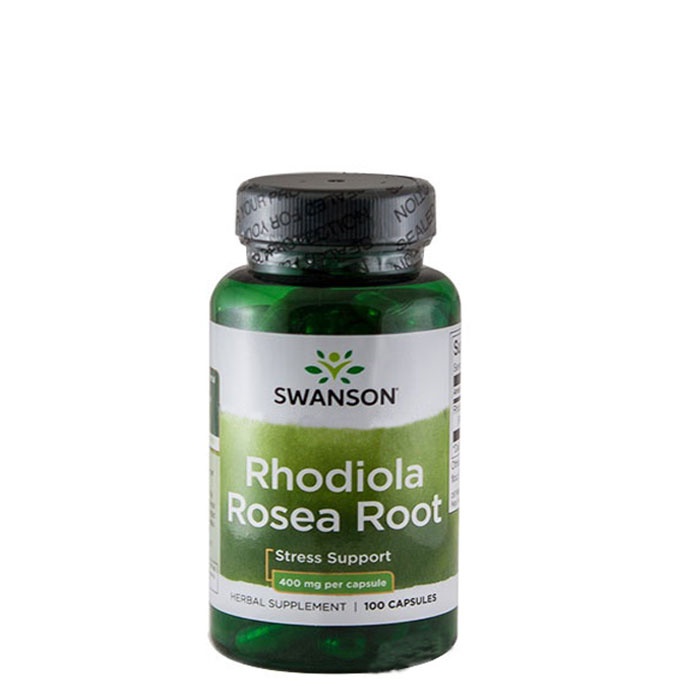 СУОНСЪН РОДИОЛА КОРЕН капсули 400 мг 100 броя / SWANSON RHODIOLA ROSEA ROOT