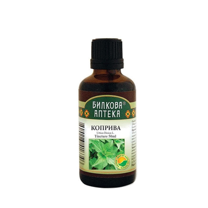 БИЛКОВА АПТЕКА ТИНКТУРА КОПРИВА 50 мл. / BILKOVA APTEKA TINCTURE NETTLE