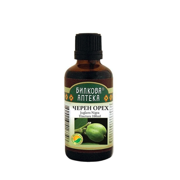 БИЛКОВА АПТЕКА ТИНКТУРА ЧЕРЕН ОРЕХ 100 мл. / BILKOVA APTEKA TINCTURE BLACK WALLNUT