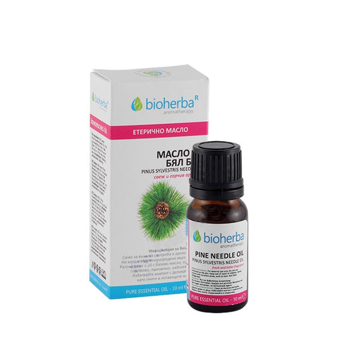 БИОХЕРБА ЕТЕРИЧНО МАСЛО ОТ БЯЛ БОР 10 мл. / BIOHERBA ESSENTIAL PINE OIL