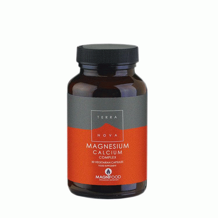 КОМПЛЕКС МАГНЕЗИЙ 250 мг. + КАЛЦИЙ 125 мг. капсули 50 броя / TERRANOVA COMPLEX MAGNESIUM + CALCIUM