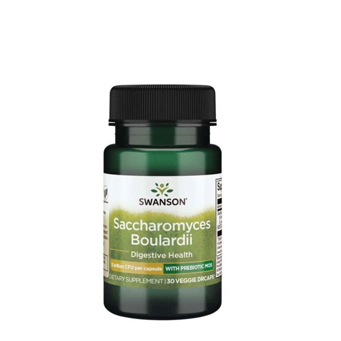 СУОНСЪН САХАРОМИЦЕС БОЛАРДИ капсули 30 броя / SWANSON PROBIOTICS SACCHAROMYCES BOULARDII