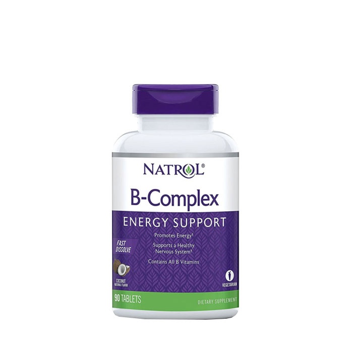 НАТРОЛ B-КОМПЛЕКС ФАСТ таблетки 90 броя / NATROL B-COMPLEX FAST DISSOLVE