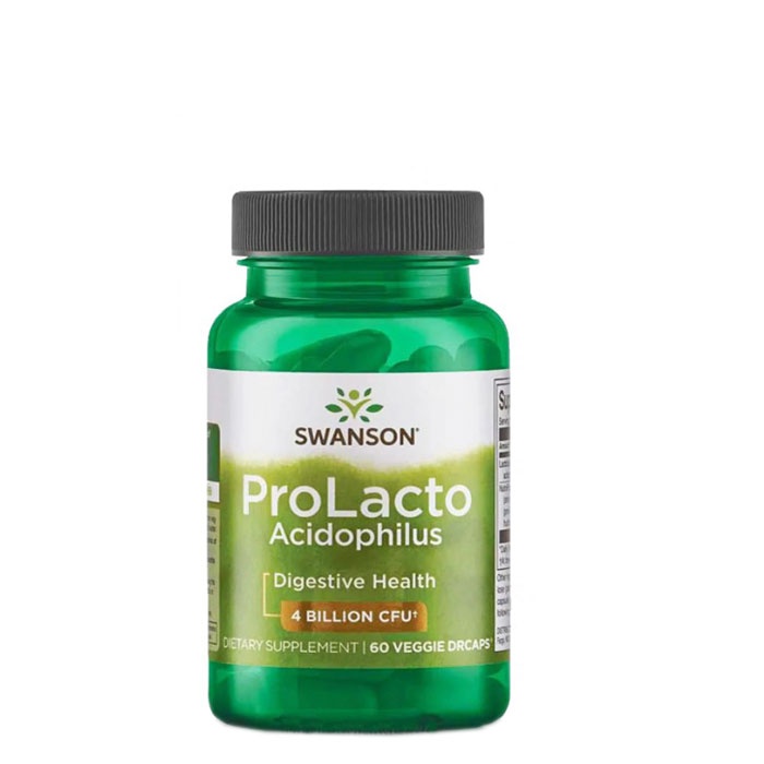 СУОНСЪН ПРО ЛАКТО АЦИДОФИЛУС капсули 60 броя / SWANSON PROLACTO ACIDOPHILUS