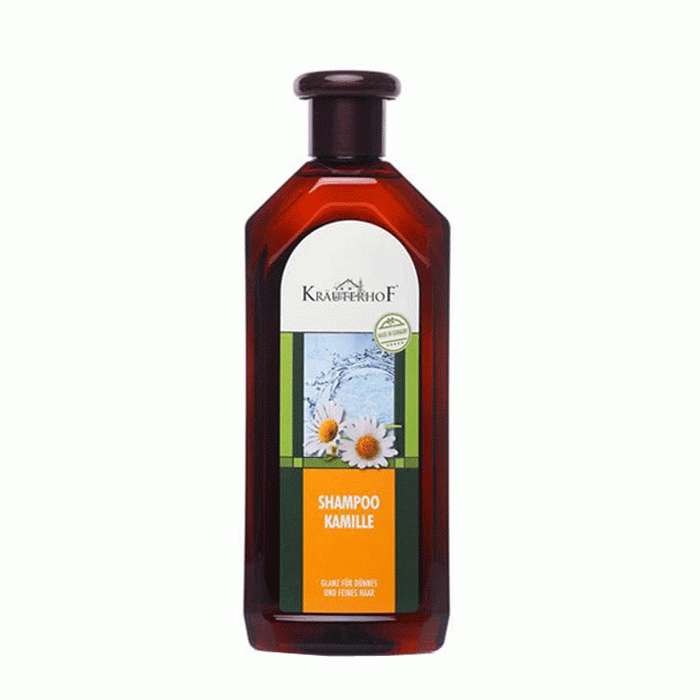 АСАМ КРОЙТЕРХОФ ШАМПОАН С ЕКСТРАКТ ОТ ЛАЙКА ЗА БЛЯСЪК 500 мл. / ASAM KRAUTERHOF SHAMPOO WITH CHAMOMILE EXTRACT FOR SHINE
