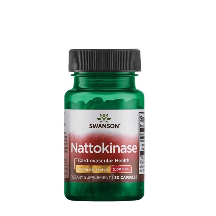 СУОНСЪН НАТОКИНАЗА капсули 100 мг 30 броя / SWANSON NATTOKINASE
