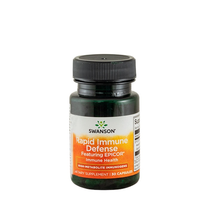 СУОНСЪН ЕПИКОР МЕТАБОЛИТНИ ИМУНОГЕНИ капсули 500 мг 30 броя / SWANSON EPICOR HIGH METABOLITE IMMUNOGENS