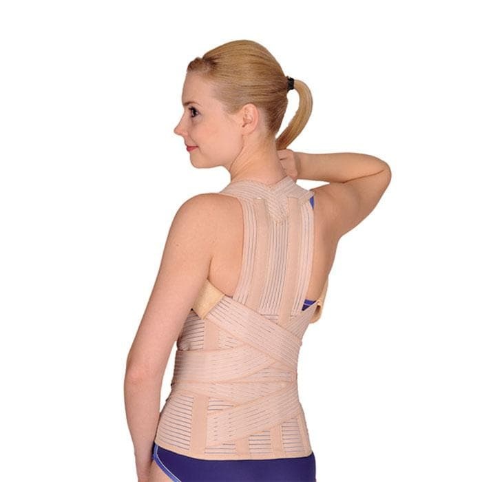 ЕЛАСТИЧЕН ДОРЗОЛУМБАЛЕН КОРСЕТ С РЕГУЛИРУЕМА ВИСОЧИНА 130 / VARITEKS ELASTIC DORSOLOMBER CORSET 130