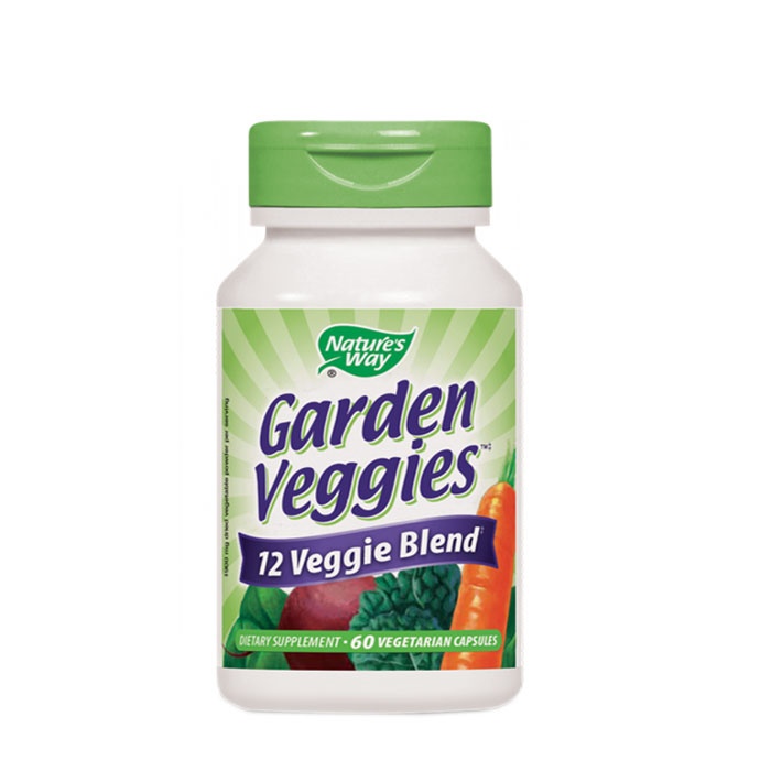 ЗЕЛЕНЧУКОВ АНТИОКСИДАНТЕН КОМПЛЕКС капсули 450 мг. 60 броя / NATURE&#039;S WAY GARDEN VEGGIES