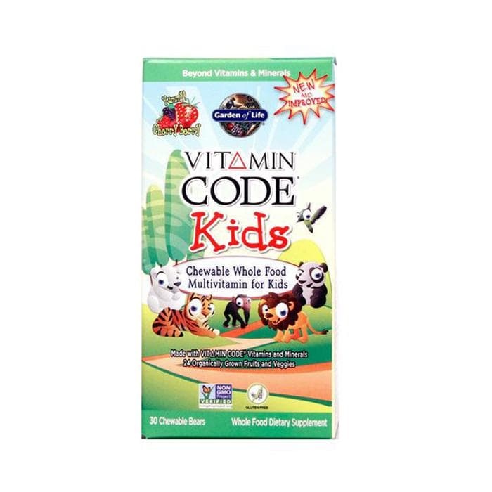 МУЛТИВИТАМИНИ ЗА ДЕЦА дъвчащи 30 броя / GARDEN OF LIFE VITAMIN KIDS