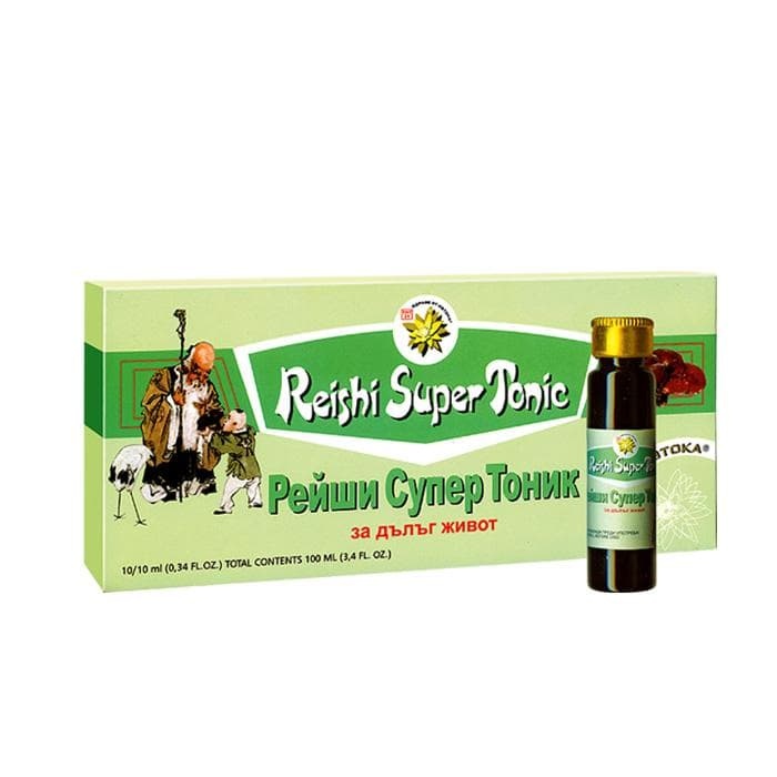 РЕЙШИ + ЖЕН ШЕН флакон 10 мл. 10 броя / REISHI + GINSENG
