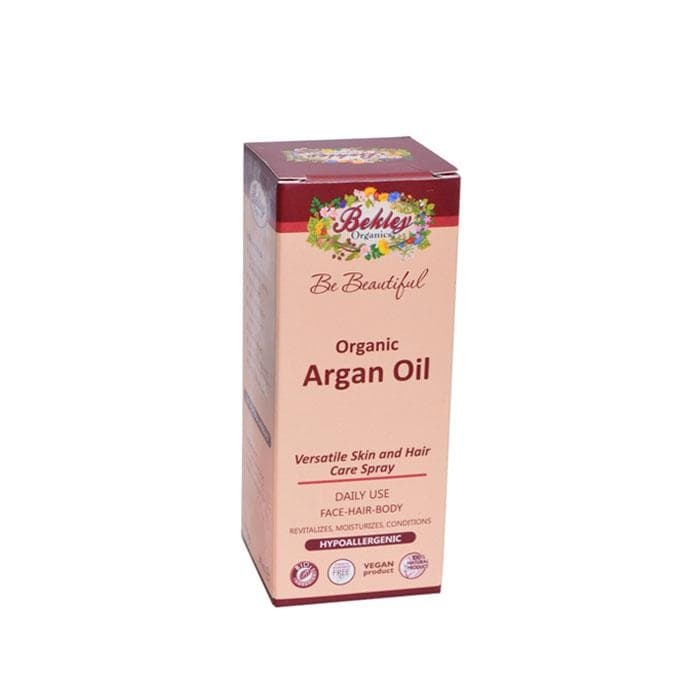БЕКЛИ ОРГАНИКС АРГАНОВО МАСЛО ЗА ЛИЦЕ, КОСА И ТЯЛО 30 мл. / BEKLEY ORGANICS ARGAN OIL FOR FACE, HAIR AND BODY