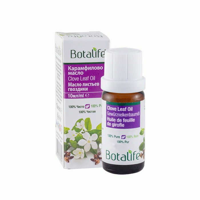 БОТАЛАЙФ МАСЛО ОТ КАРАМФИЛ 10 мл. / BOTALIFE CLOVE LEAF OIL
