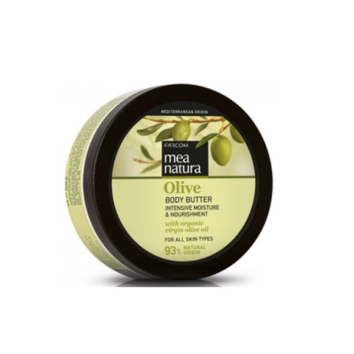 МЕА НАТУРА МАСЛО ЗА ТЯЛО С МАСЛИНА 250 мл. / MEA NATURA OLIVE BODY BUTTER INTENSIVE MOISTURE &amp; NOURISHMENT 250 ml.