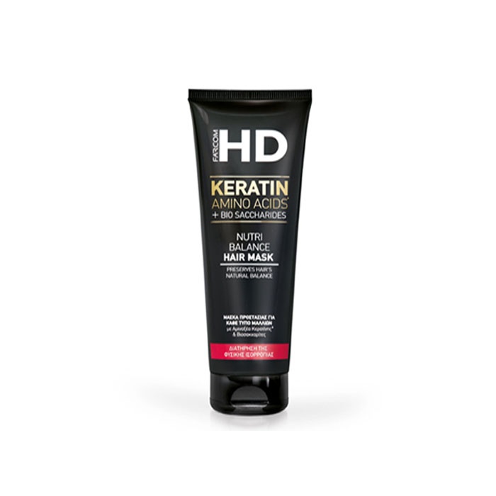 ФАРКОМ HD НУТРИ БАЛАНС ВЪЗСТАНОВЯВАЩА МАСКА ЗА КОСА 250 мл. / FARCOM HD NUTRI BALANCE HAIR MASK 250 ml.