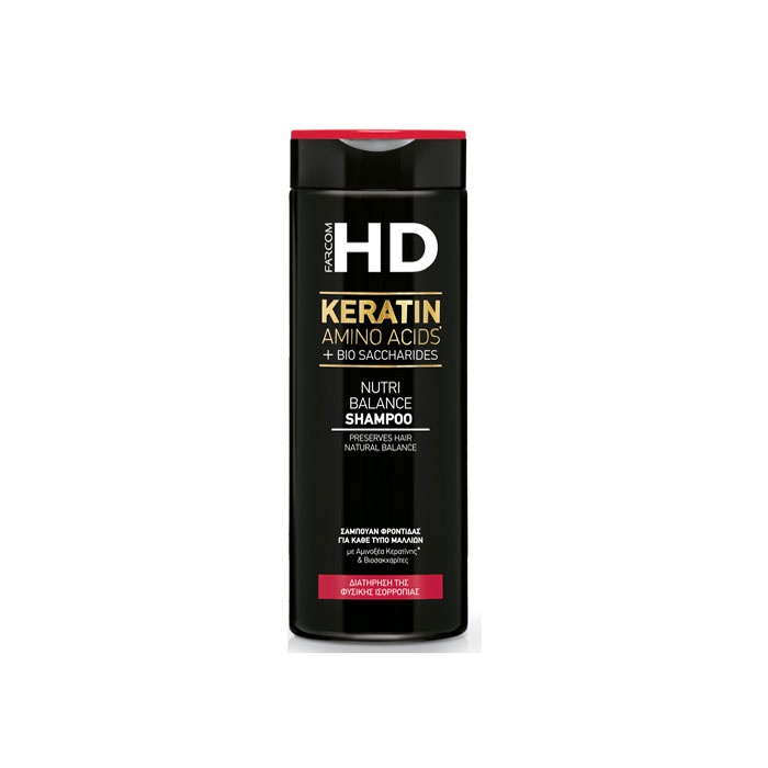 ФАРКОМ HD НУТРИ БАЛАНС ВЪЗСТАНОВЯВАЩ ШАМПОАН 400 мл. / FARCOM HD NUTRI BALANCE SHAMPOO 400 ml.