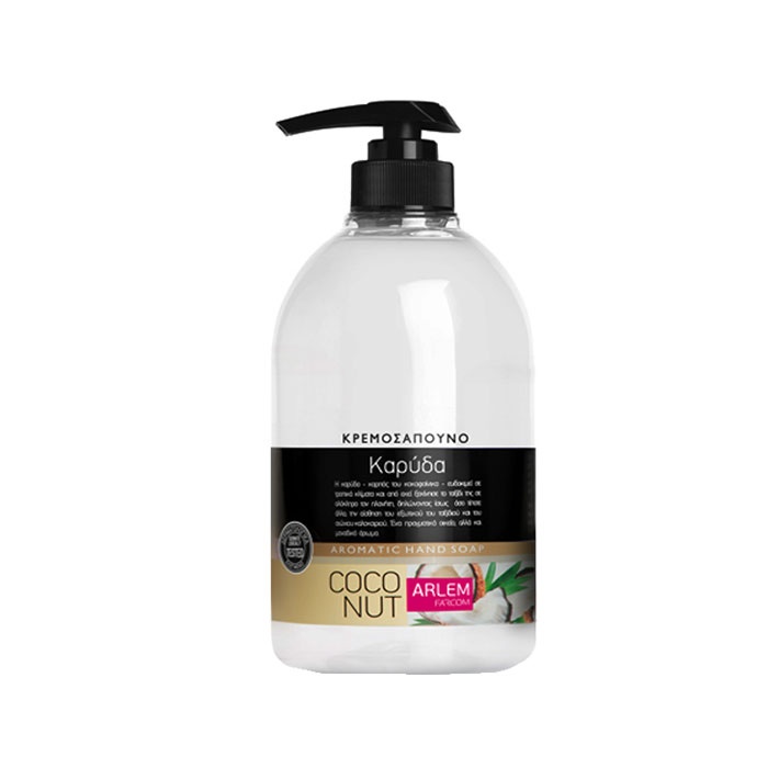 АРЛЕМ ТЕЧЕН САПУН ЗА РЪЦЕ С КОКОСОВ ОРЕХ 500 мл. / ARLEM AROMATIC LIQUID HAND SOAP WITH COCONUT 500 ml.