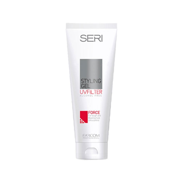 СЕРИ ГЕЛ ЗА КОСА ЗА МНОГО СИЛНА ФИКСАЦИЯ 200 мл. / SERI SFORSE STYLING GEL 200 ml.