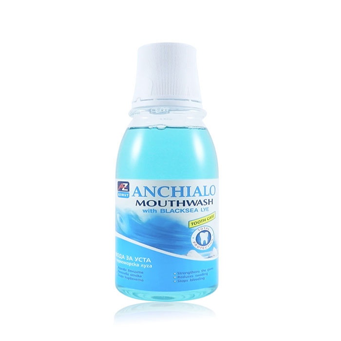 ВОДА ЗА УСТА С ЧЕРНОМОРСКА ЛУГА АНХИАЛО 250 мл. / ANCHIALO MOUTHWASH WITH BLACKSEA LYE 250 ml.