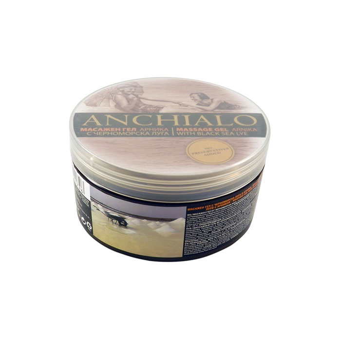 МАСАЖЕН ГЕЛ С ЧЕРНОМОРСКА ЛУГА И АРНИКА АНХИАЛО 300 мл. / ANHIALO MASSAGE GEL WITH BLACK SEA LYE AND ARNICA 300 ml.