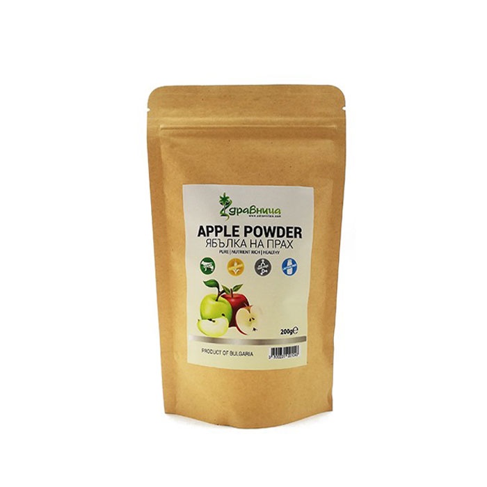 ЗДРАВНИЦА ЯБЪЛКОВО БРАШНО 200 гр. / ZDRAVNITSA APPLE POWDER