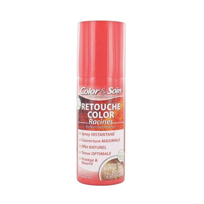 ОЦВЕТЯВАЩ СПРЕЙ ЗА КОСА COLOR &amp; SOIN ТЪМНО РУС 75 мл. / COLOR &amp; SOIN RETOUCHE COLOR SPRAY DARK BLOND