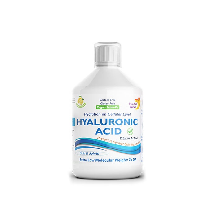 СУИДИШ НУТРА ХИАЛУРОНОВА КИСЕЛИНА 500 мл. / SWEDISH NUTRA HYALURONIC ACID