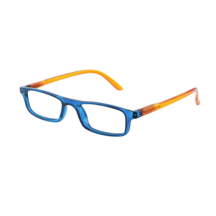 БУЛОНЕРИ ОЧИЛА ЗА ЧЕТЕНЕ В СИНЬО И ЖЪЛТО ML18 - UB / + 1.0 ДИОПТЪР / READING GLASSES BULLONERIE BLUE AND YELLOW ML18 - UB / + 1.0 DIOPTERS