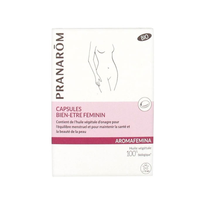 ПРАНАРОМ АРОМАФЕМИНА ВЕЧEРНА ИГЛИКА капсули 30 броя / PRANAROM AROMAFEMINA EVENING PRIMROSE