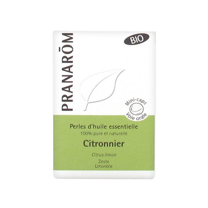 ПРАНАРОМ МАСЛО ОТ ЛИМОН перли 60 броя / PRANAROM CITRUS LIMON