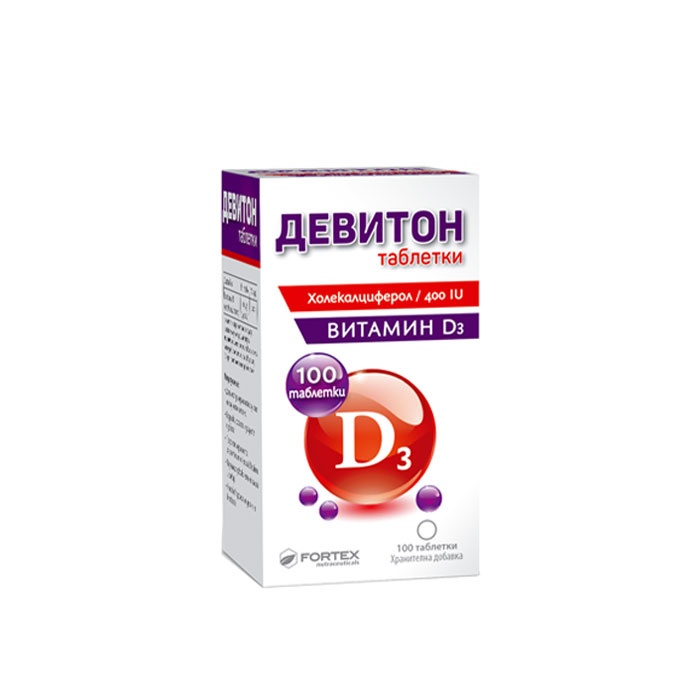 ДЕВИТОН таблетки 100 броя / FORTEX DEVITON