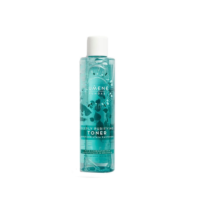 ДЪЛБОКО ПОЧИСТВАЩ ТОНИК ЗА МАЗНА/КОМБИНИРАНА КОЖА 200 мл. / LUMENE PUHDAS DEEPLY PURIFYING TONER