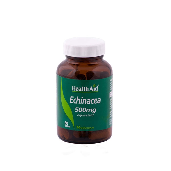 ЕХИНАЦЕЯ таблетки 500 мг. 60 броя / HEALTH AID ECHINACEA tablets 500 mg 60