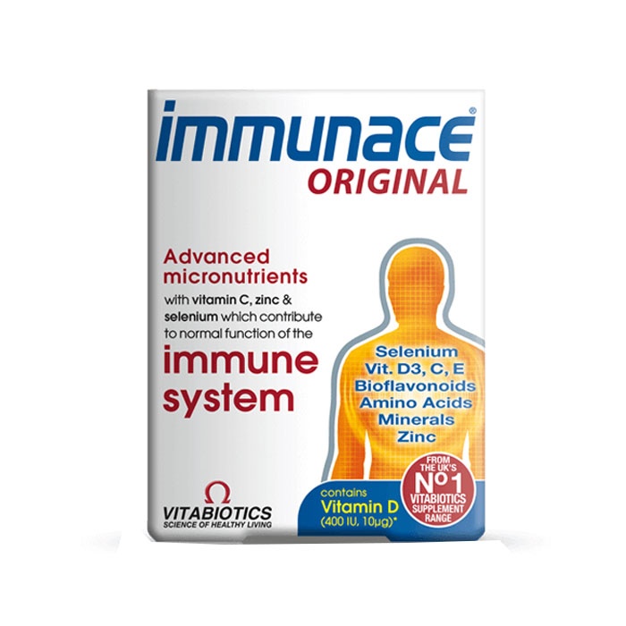 ВИТАБИОТИКС ИМУНЕЙС ОРИГИНАЛ таблетки 30 броя / VITABIOTICS IMМUNACE ORIGINAL